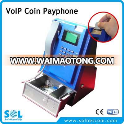 New Products 2017 Innovative Product Coin Operated WiFi IP Phone
