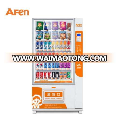 AFEN elevator salad sandwich apple vegetables egg vending machine for sale